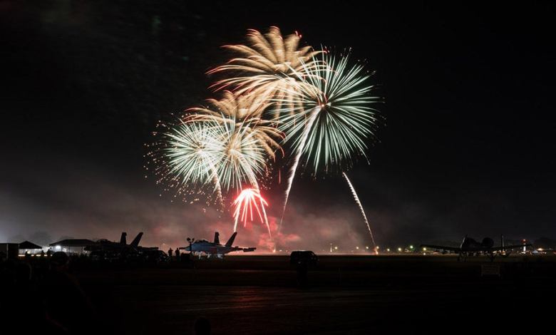 EAA AirVenture Oshkosh Night Airshow 2022
