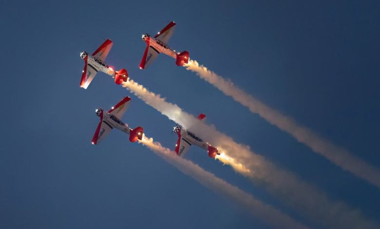EAA AirVenture Oshkosh Night Airshow 2022