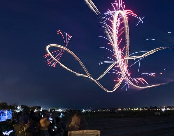 EAA AirVenture Oshkosh Night Airshow 2022