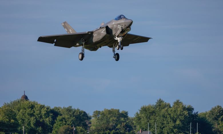 F-35 at Oshkosh 22