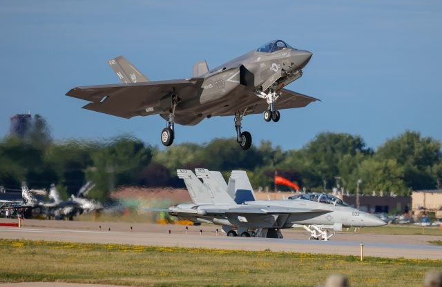 F-35 at Oshkosh 22