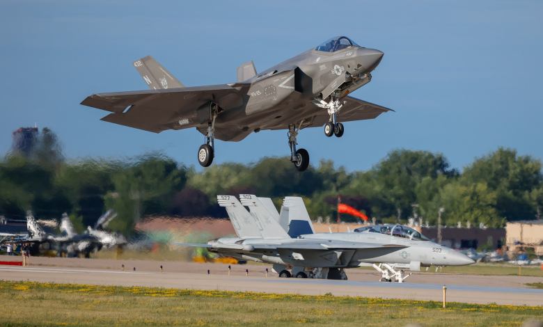 F-35 at Oshkosh 22