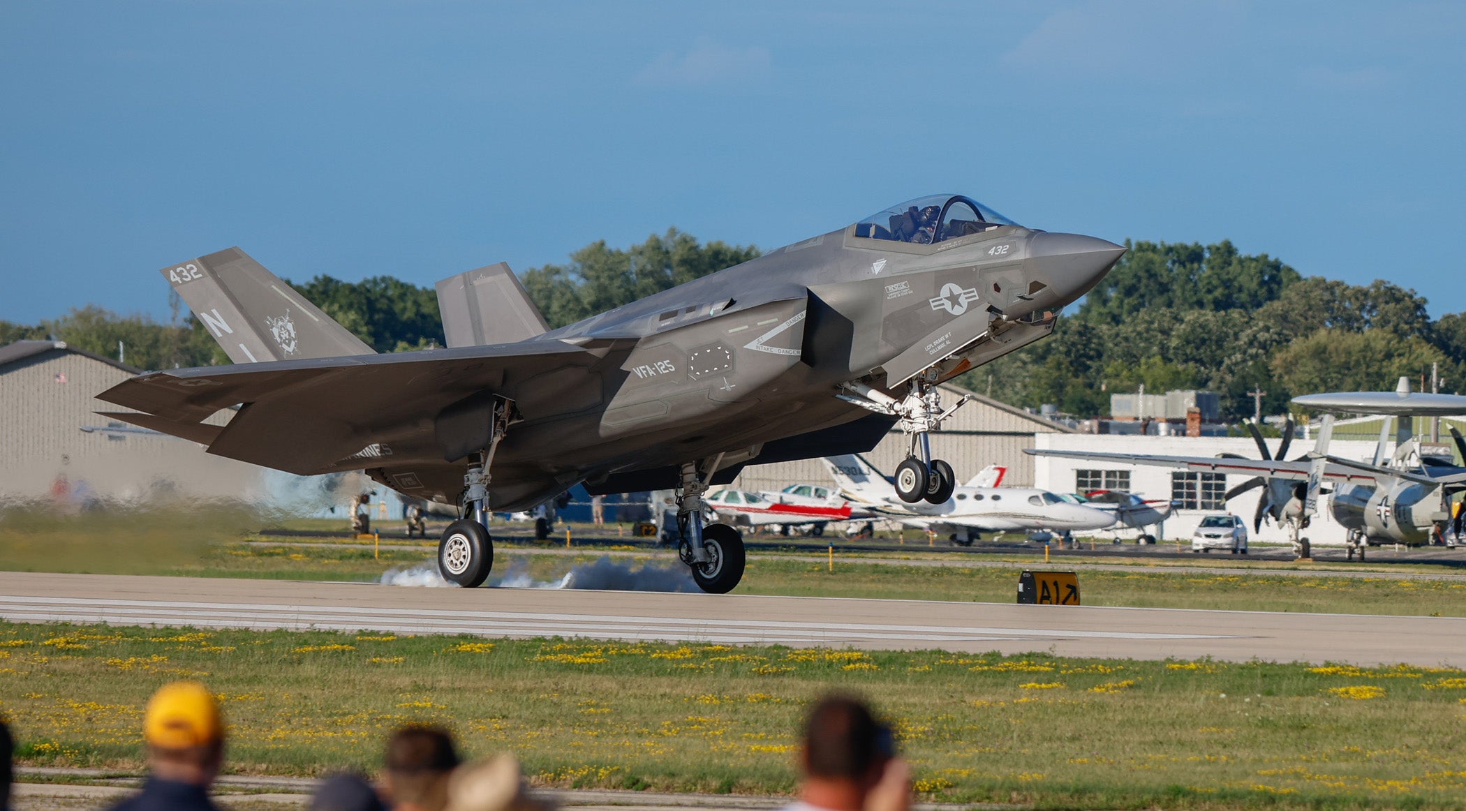F-35 at Oshkosh 22