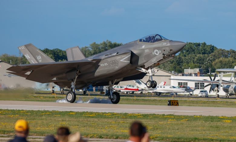 F-35 at Oshkosh 22