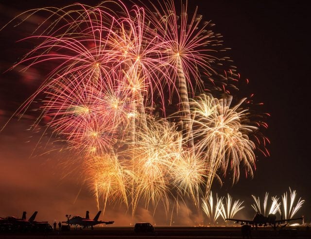 EAA AirVenture Oshkosh Night Airshow 2022