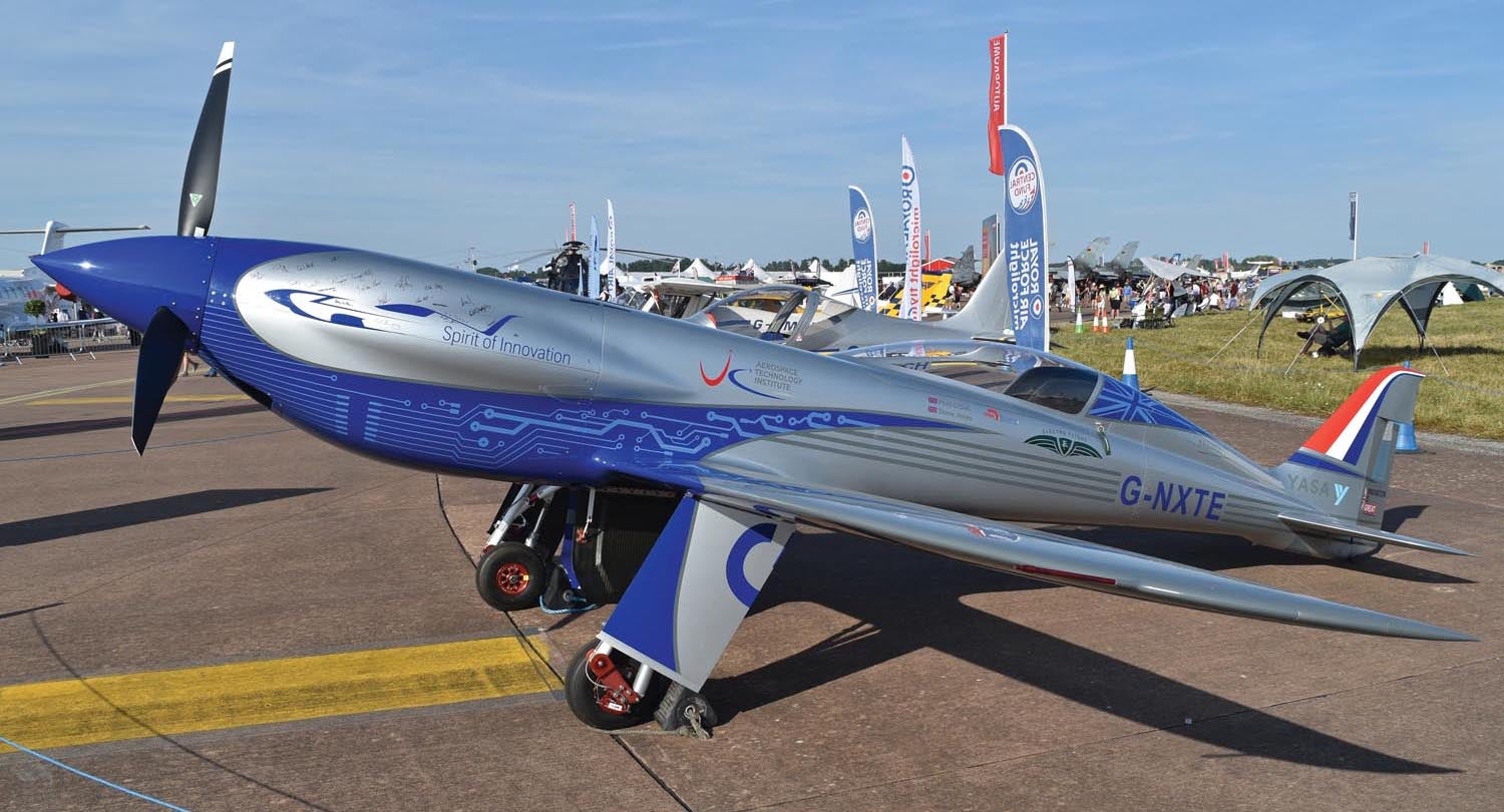 Electroflight's NXTE Rolls-Royce ACCEL 'Spirit of Innovation'