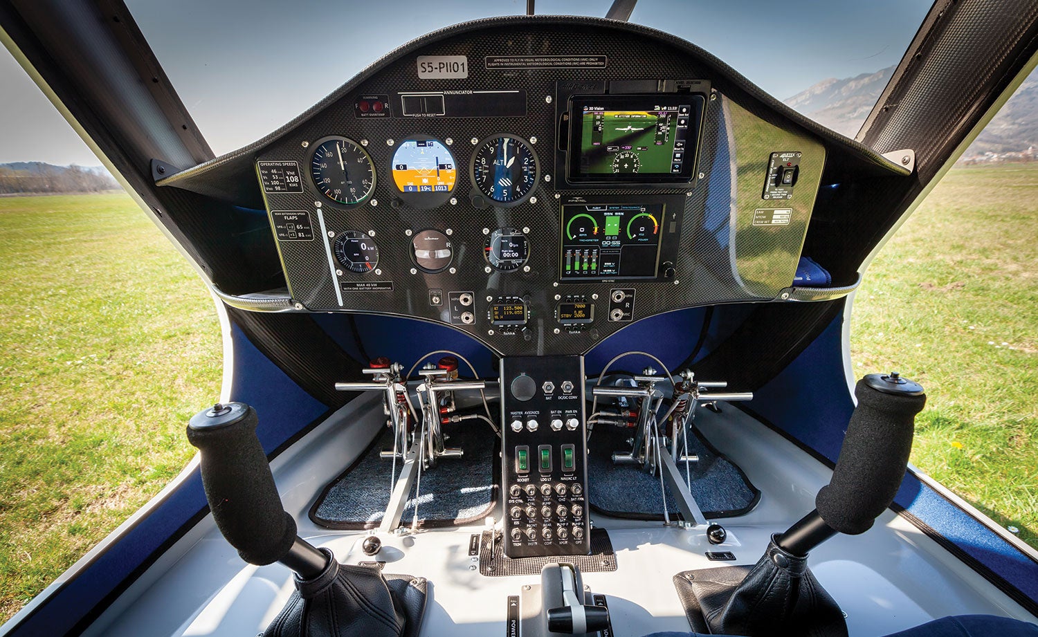 Pipistrel Velis cockpit