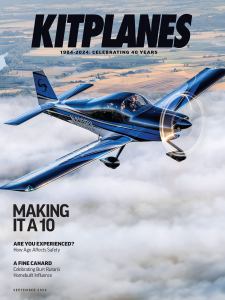Kitplanes September 2024 cover