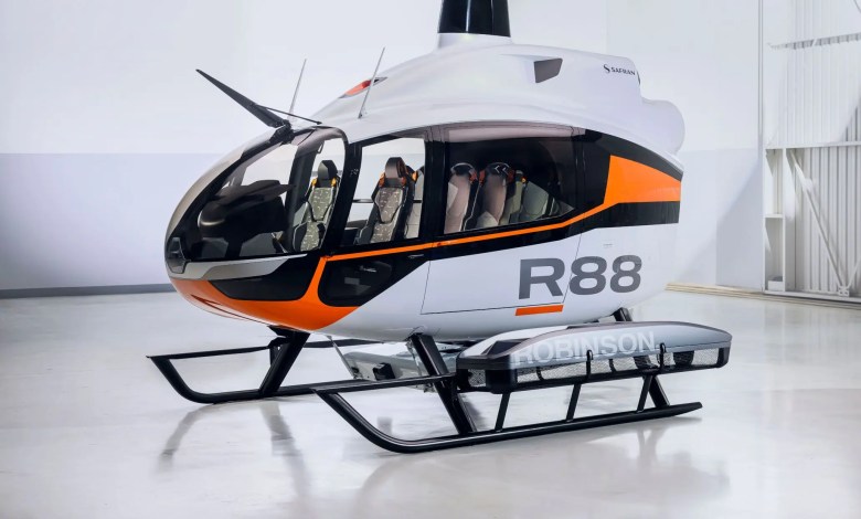 Robinson released their new R88 helicopter this week. Photo courtesy of Robinson Helicopter Company.