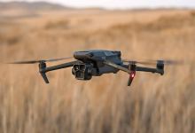 Drone in flight