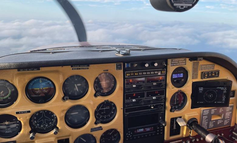 Autopilot instrument panel