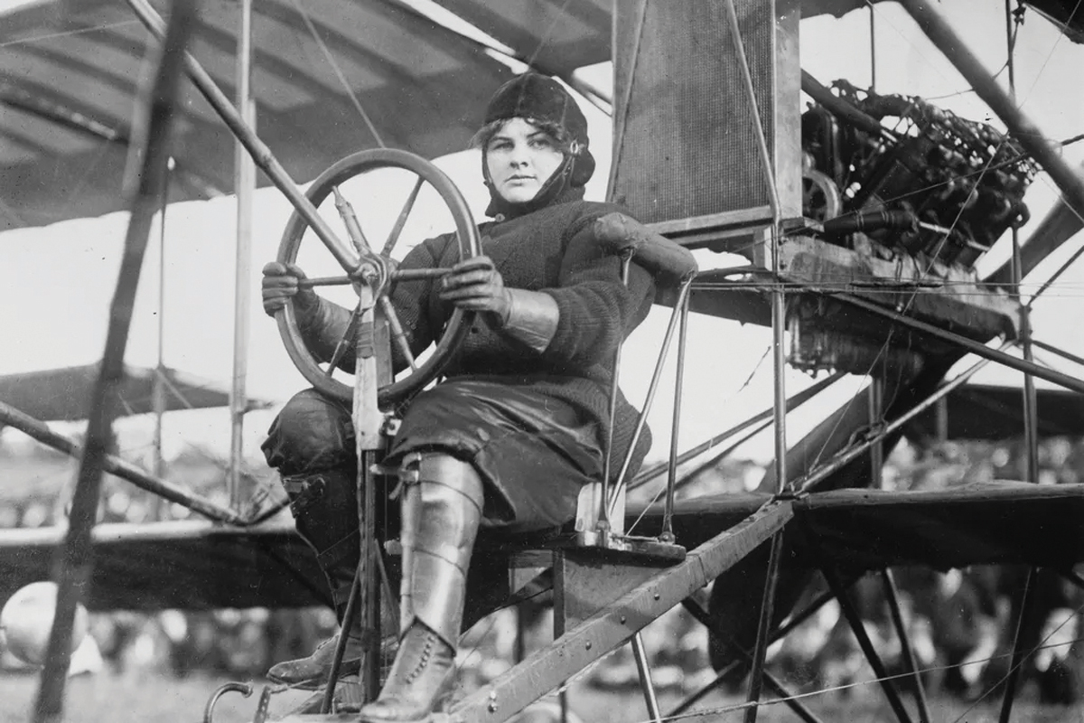 Blanche Stuart Scott [Courtesy: Library of Congress]
