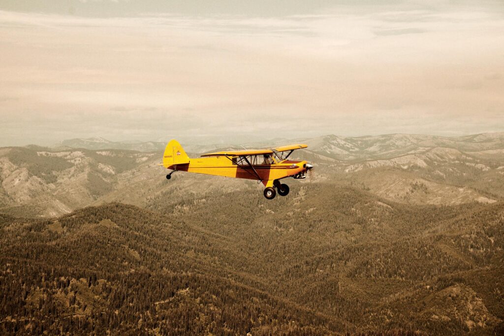 Foster enjoys teaching pilots the art and nuances of the unique GA lifestyle found in the backcountry of Montana and Idaho. [Credit: Cayla McLeod]