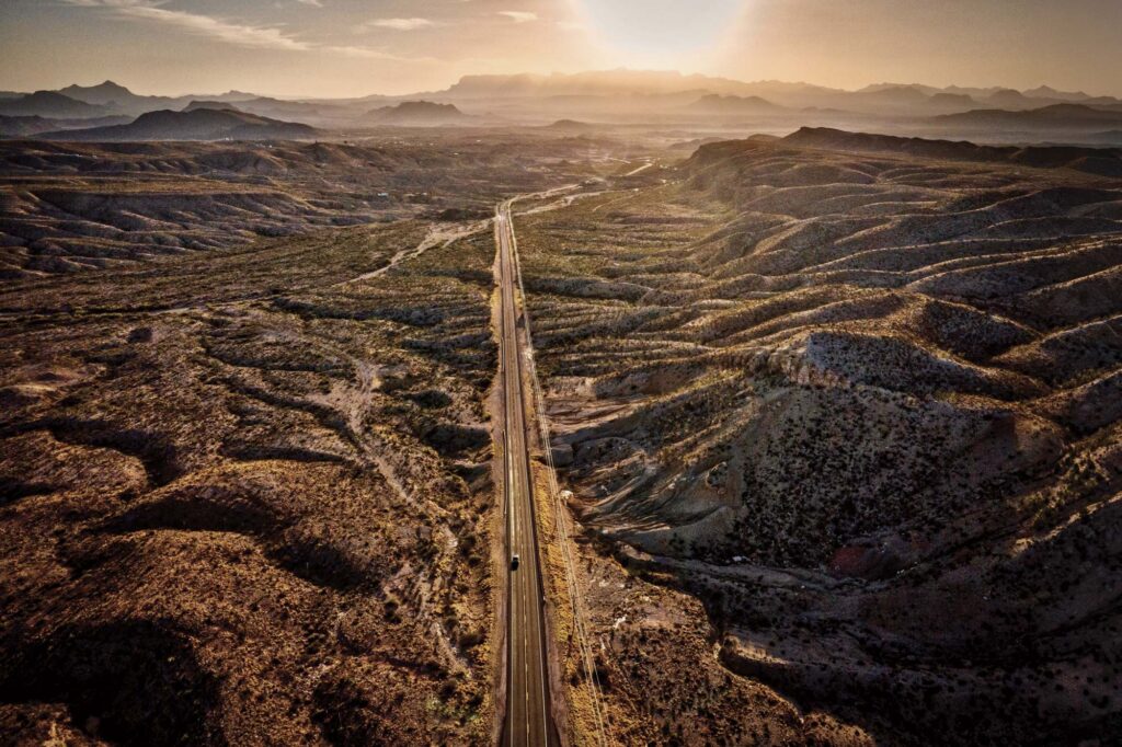 Although flying over Big Bend and West Texas is a welcome treat, driving through the park and down the River Road are also stellar experiences.