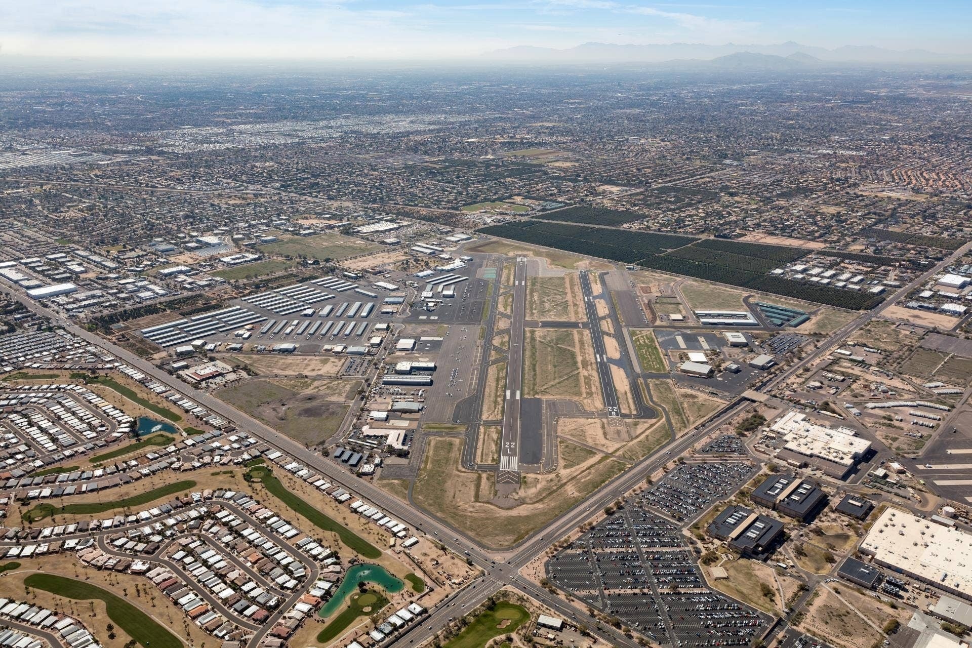 Falcon Field Airport in Mesa, Arizona [Credit: Falcon Field Airport]