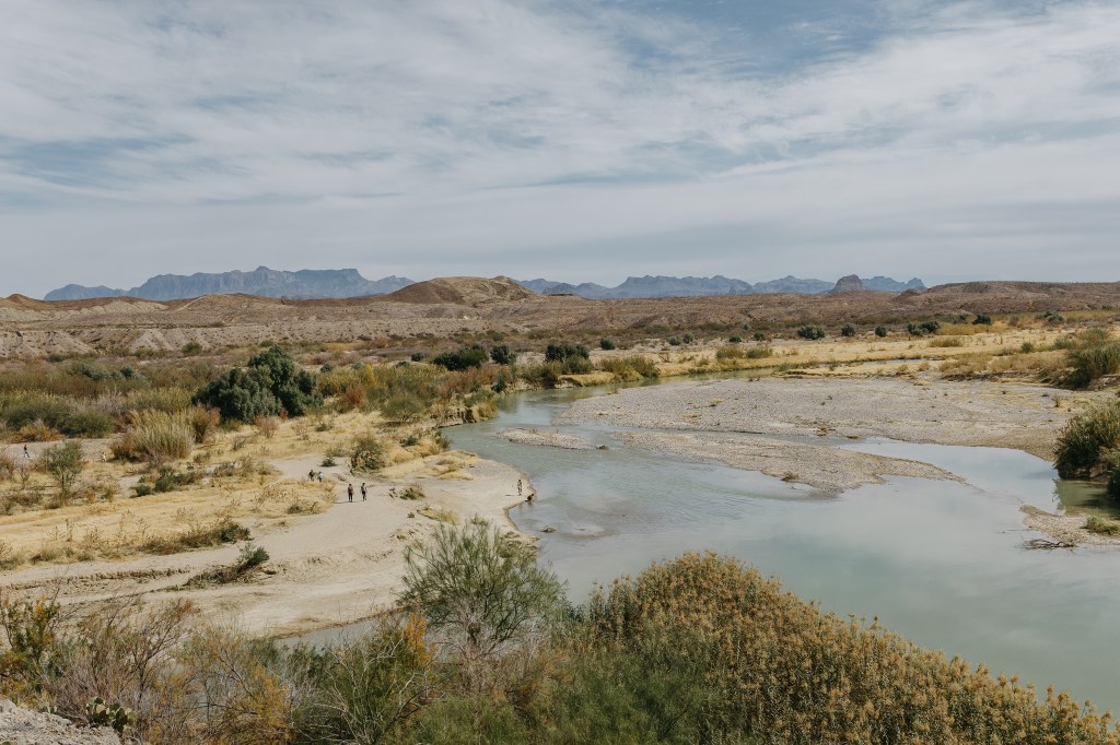 A new Rubicon from Big Bend Jeep was parked at the FBO prior to arrival. Big Bend offers a variety of views. [Credit: Hannah Gentiles]
