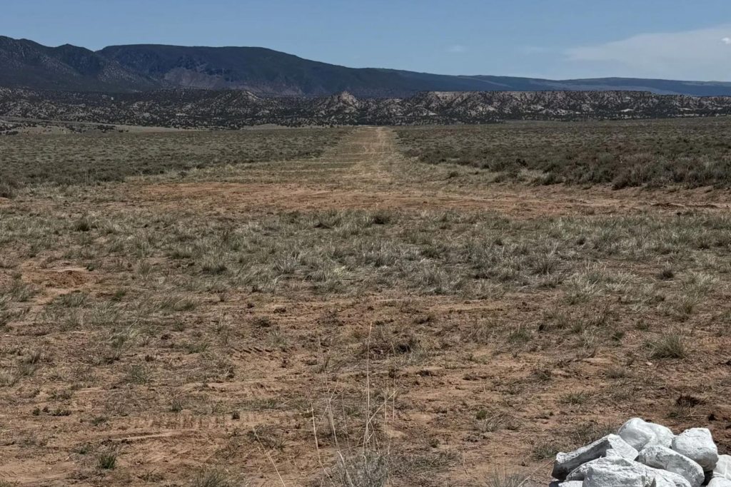 Before and after images of the airstrip reopening. [Credit: RAF]