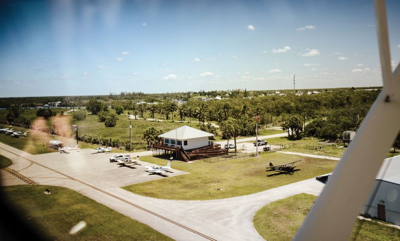 A flight into the Everglades provides pilots with a rare and laid-back style of recreation. From mom-and-pop seafood restaurants to fly-in shooting ranges and plenty of animal sightings, the area offers a relaxed pace, beautiful scenery, endless waterways, unique adventures, and unforgettable sunsets. [Credit: Jon Whittle]