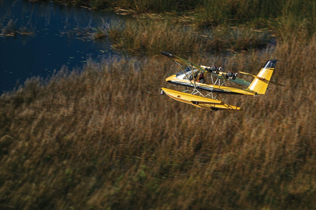 The AirCam is quite at home in any environment, but one could say it is most so crisscrossing Florida’s waterways. [Credit: Jon Whittle]