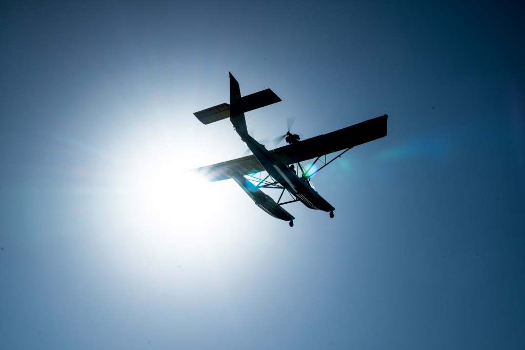 Phil Lockwood originally built the AirCam for a National Geographic African expedition. [Credit: Jon Whittle]