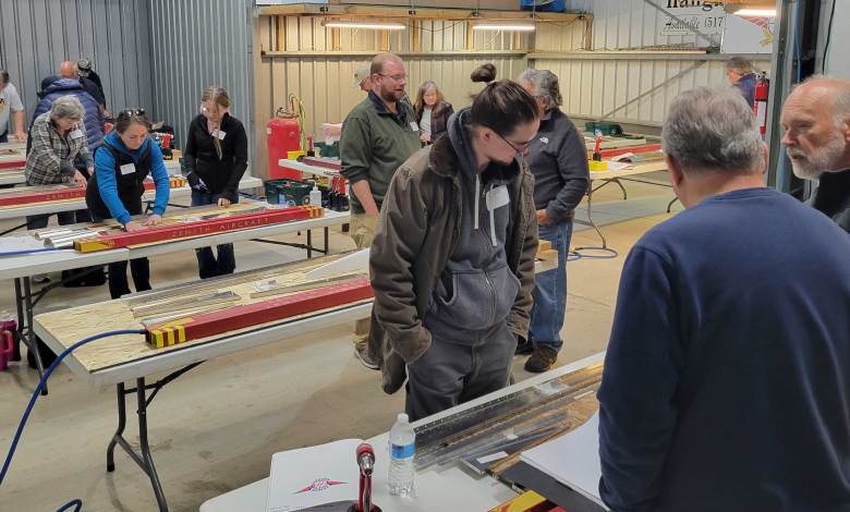 Participants from the 2025 Zenith workshop in Michigan. [Credit: Zenith Aircraft Company]