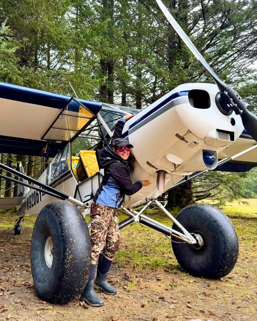 From the cockpit to the kitchen, Stephanie Blanchard has undergone an incredible journey as both an Alaskan bushplane pilot and local restaurateur. [Credit: Stephanie Blanchard]