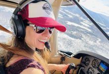 Stephanie Blanchard manages to find a way to balance life as a commercial bush pilot and owner of Seldovia’s Linwood Bar & Grill. [Credit: Stephanie Blanchard]