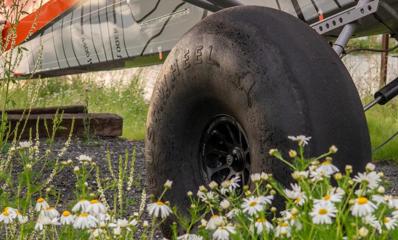 Alaskan Bushwheels are right at home in Alaska, since this is where the popular tires are manufactured. [Credit: Kevin Campbell]