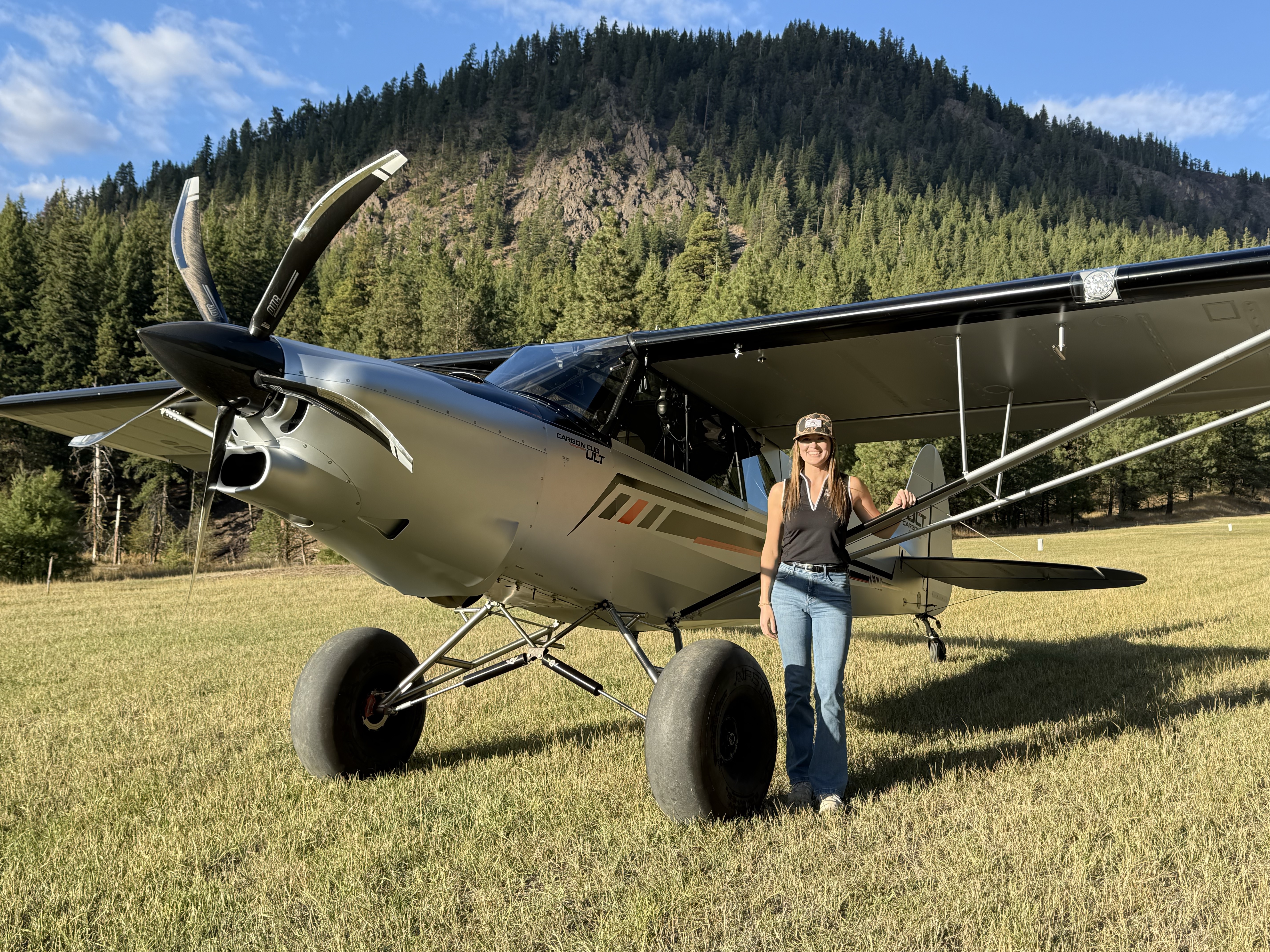 Plane + Pilot editor-in-chief Cayla McLeod put the CubCrafters Carbon Cub ULT through its paces in October in Washington state.[Credit: Brad Damm]