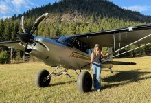 Plane + Pilot editor-in-chief Cayla McLeod put the CubCrafters Carbon Cub ULT through its paces in October in Washington state.[Credit: Brad Damm]