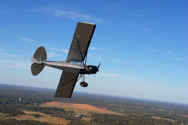 Outback Shock in flight