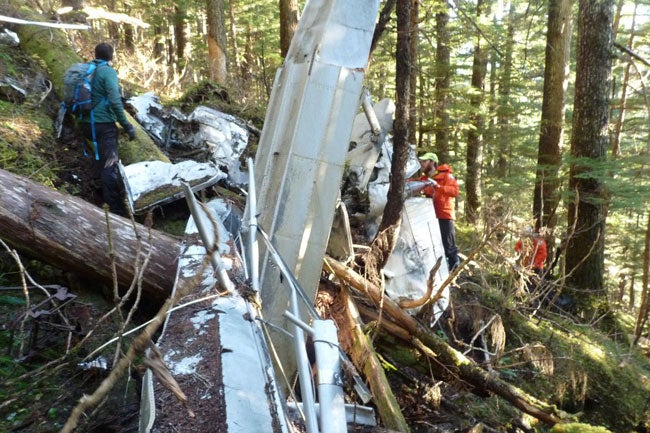 Lost Alaskan floatplane wreckage found