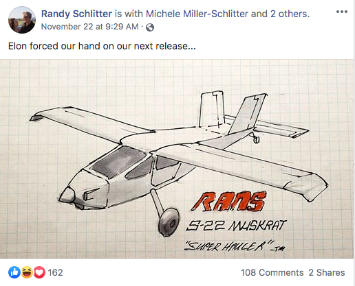 Randy Schlitter's new design