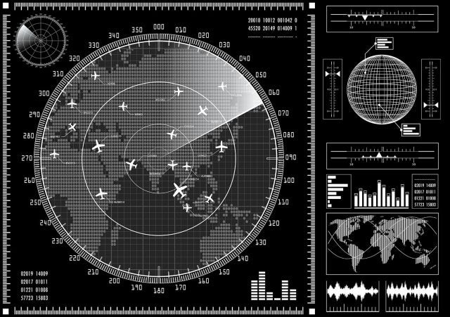 Air traffic radar