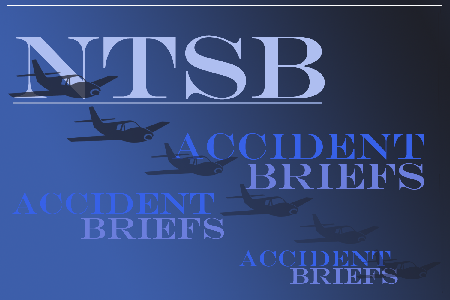 NTSB accident brief