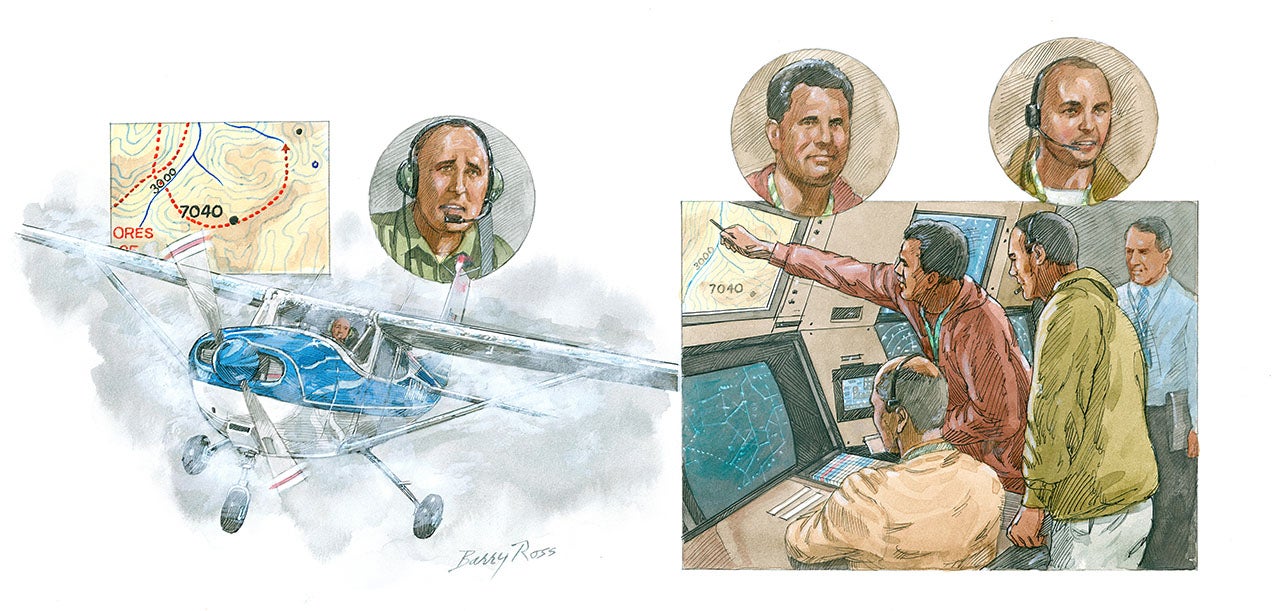 Lost In The Clouds Over Idaho