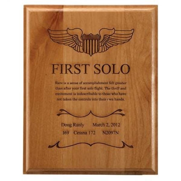 Commemorative Wooden Plaque