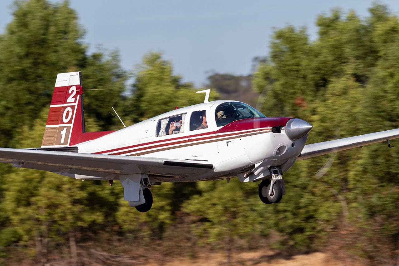 Mooney M20. Photo courtesy of Shutterstock