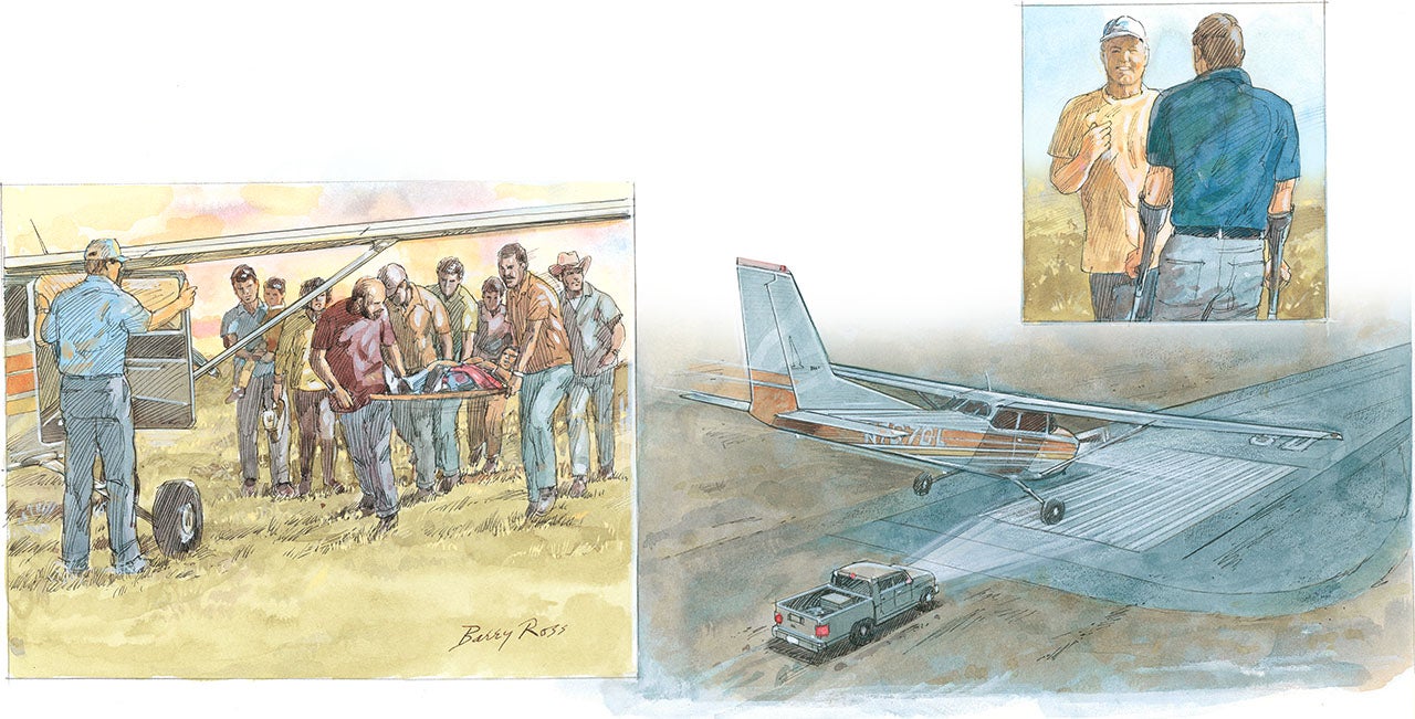 An Impromptu Baja Air Ambulance