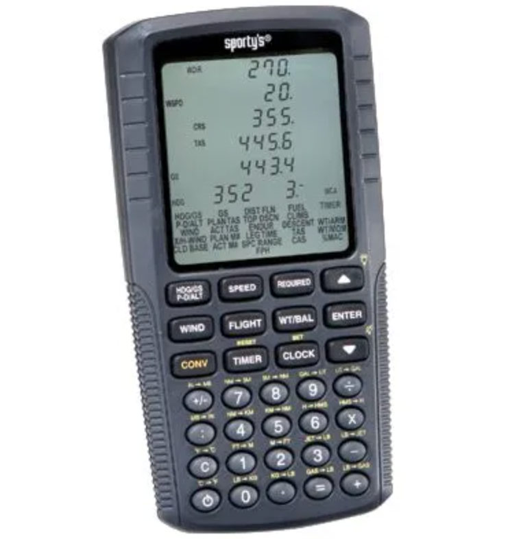 Sporty’s Electronic E6B Flight Computer