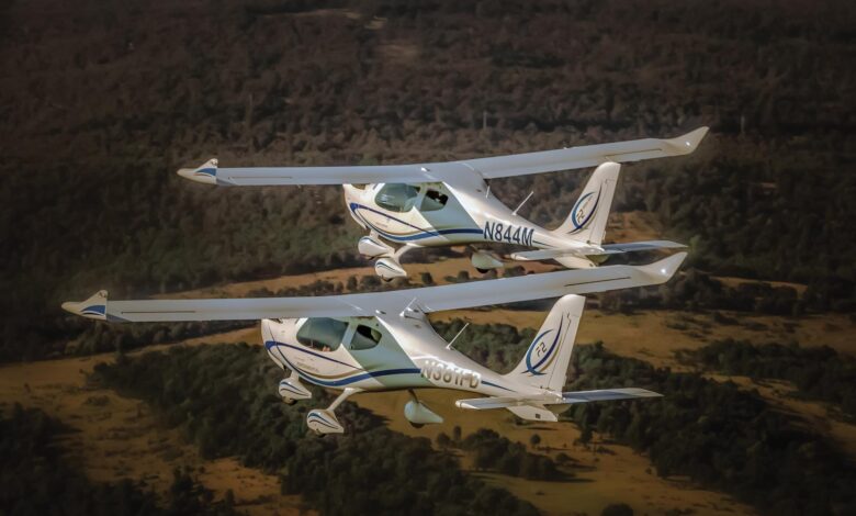 Flight Design F2 formation