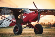 Aviation YouTuber Trent Palmer’s Legend Nomad was built in northeast Texas by the American Legend Aircraft Co. [Credit: Hunter Minke]